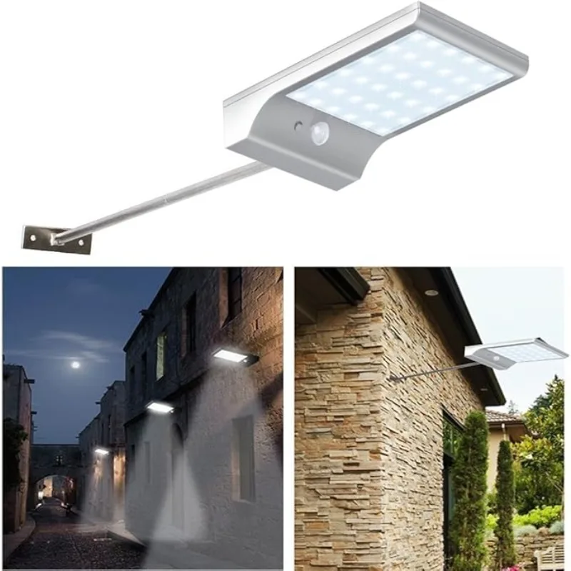 Solar Light Outdoor,Motion Sensor Wall Lights With Mounting Poles,Waterproof,Security Lighting for Barn Porch Garage,White
Solar Light Outdoor,Motion Sensor Wall Lights With Mounting Poles,Waterproof,Security Lighting for Barn Porch Garage,White
