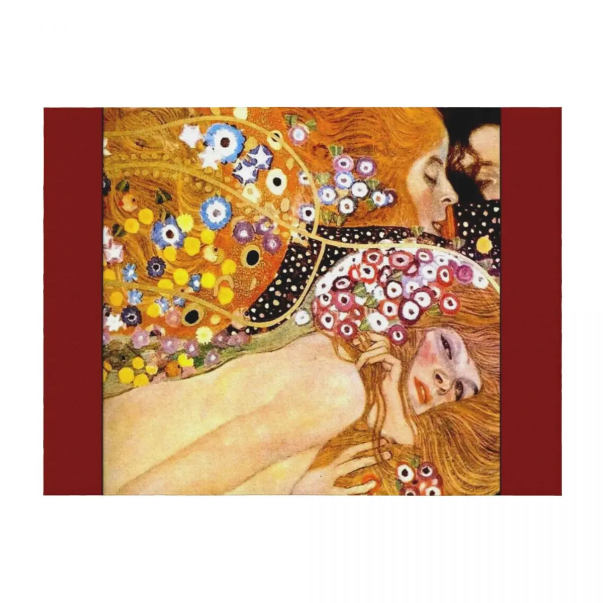 MERMAIDS : Vintage 1899 Klimt Painting Print Throw Blanket For Baby Single Bed linens Sofas Blankets
MERMAIDS : Vintage 1899 Klimt Painting Print Throw Blanket For Baby Single Bed linens Sofas Blankets