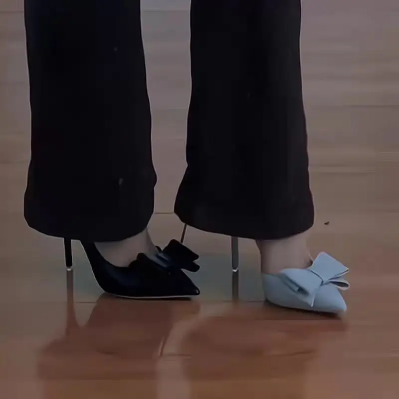 Fashionable Korean Style Side Open High Heels Women's Pointed Toe Single Shoes Stylish Ballet Flats Comfortable Casual Shoes
Fashionable Korean Style Side Open High Heels Women's Pointed Toe Single Shoes Stylish Ballet Flats Comfortable Casual Shoes