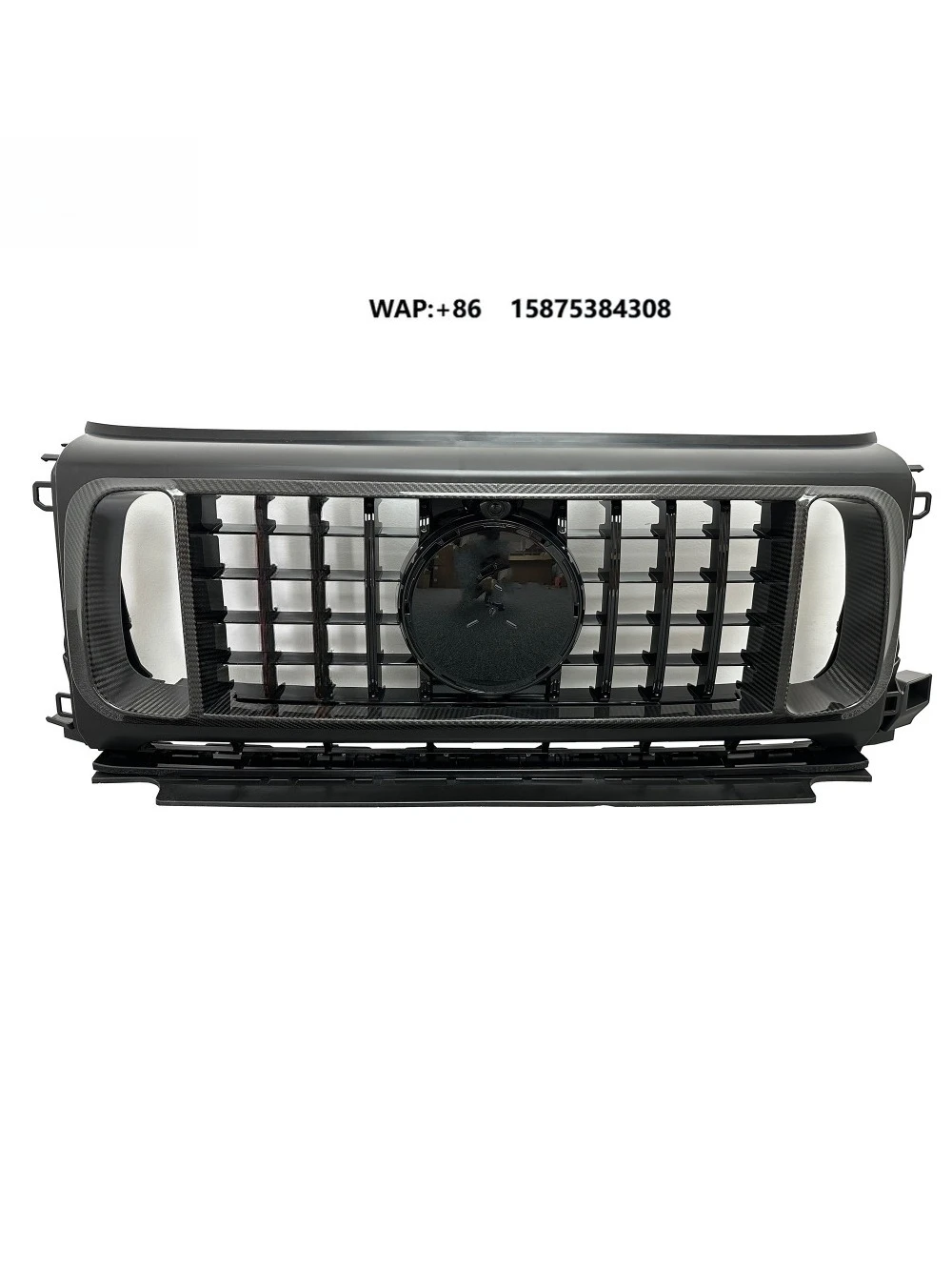 Upgrade R Style Dry Carbon Fiber Front Grille Complete for G-Class W464 G500 G63 2019-2024
Upgrade R Style Dry Carbon Fiber Front Grille Complete for G-Class W464 G500 G63 2019-2024