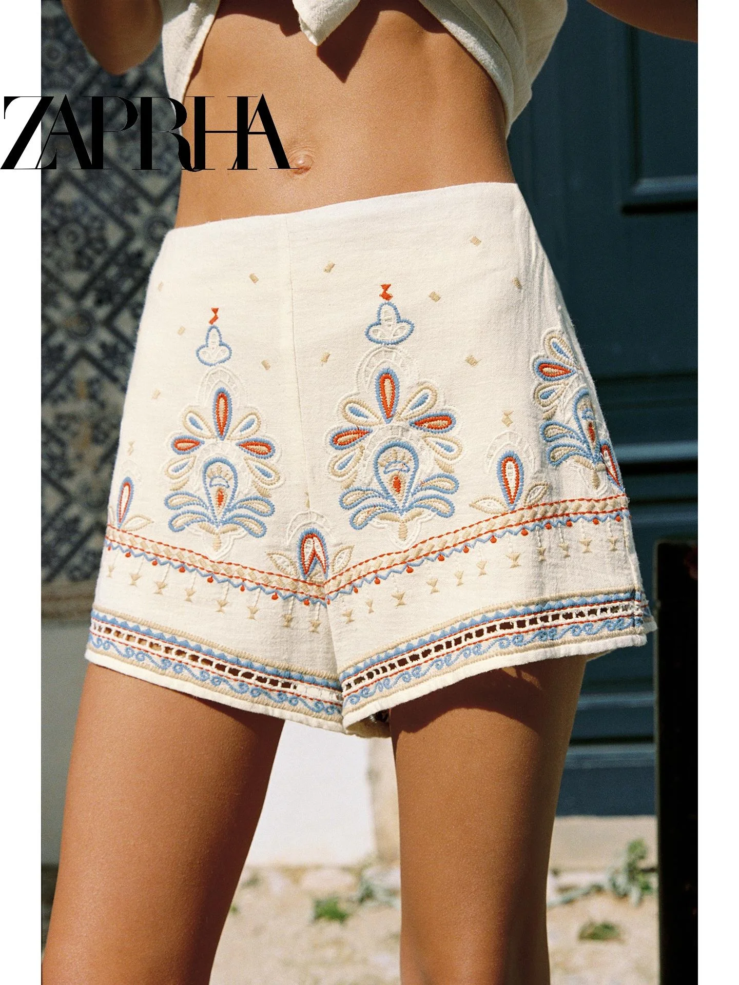 Retro Commuter Vacation Style Embroidered Short Pants Women's Slimming Casual Hot Pants High Waist Other Material 50% Other 50%
Retro Commuter Vacation Style Embroidered Short Pants Women's Slimming Casual Hot Pants High Waist Other Material 50% Other 50%