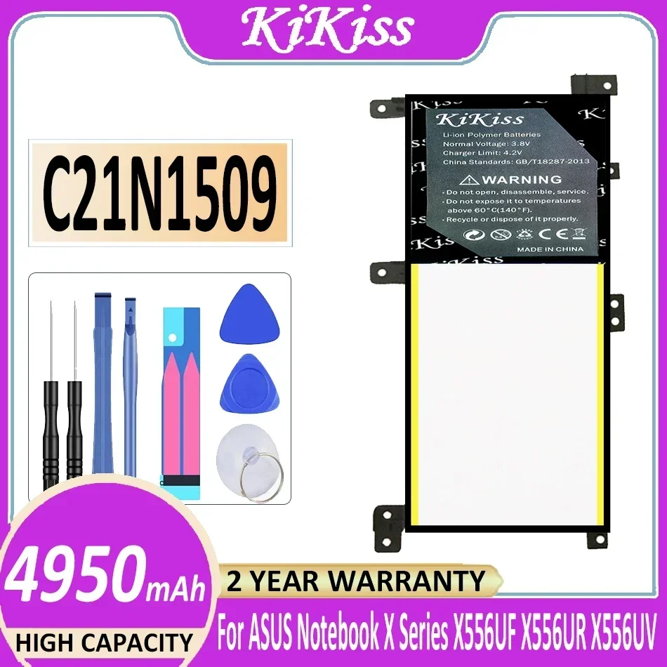 Прочный и эффективный аккумулятор для ноутбука ASUS серии X 556UF X556UR X556UV FL5900U A556U 4950 мАч
Прочный и эффективный аккумулятор для ноутбука ASUS серии X 556UF X556UR X556UV FL5900U A556U 4950 мАч