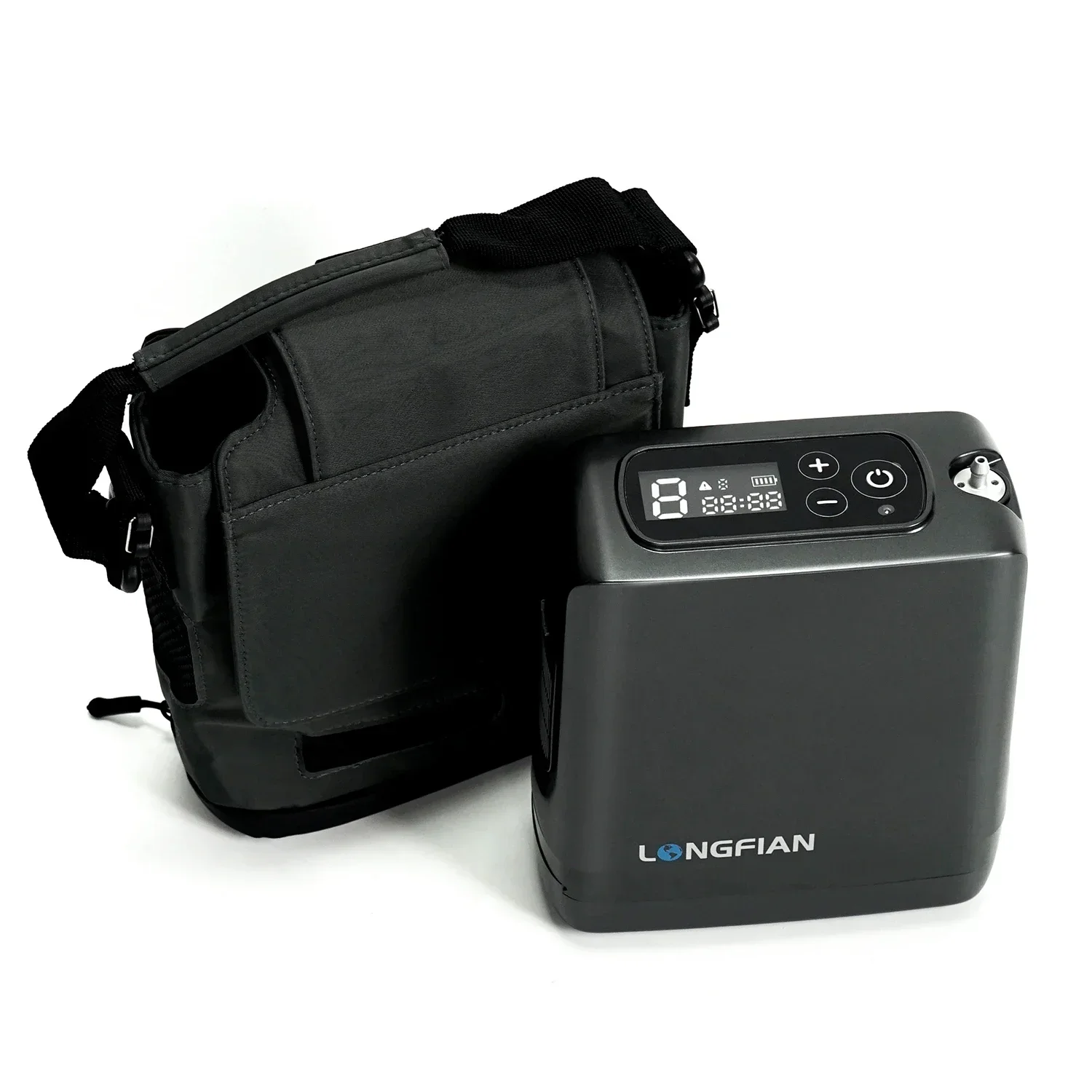 4hrs in-Built Light Lithium Ion Battery Working 3L Portable Smart Continuous Flow Concentrator
4hrs in-Built Light Lithium Ion Battery Working 3L Portable Smart Continuous Flow Concentrator