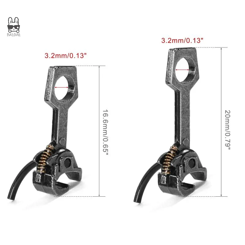 1 pair HO Scale Metal Coupler For Model Train Carriage Model Long Short Metal Car Hook DIY Accessories Handshake Hook
1 pair HO Scale Metal Coupler For Model Train Carriage Model Long Short Metal Car Hook DIY Accessories Handshake Hook