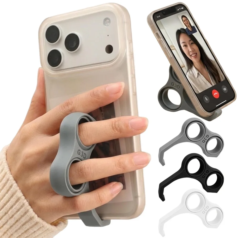 Universal Double Finger Ring Holder for Mobile Phone Stable Dual Loop Grip Stand for iPhone Samsung Xiaomi Anti-Drop Bracket
Universal Double Finger Ring Holder for Mobile Phone Stable Dual Loop Grip Stand for iPhone Samsung Xiaomi Anti-Drop Bracket