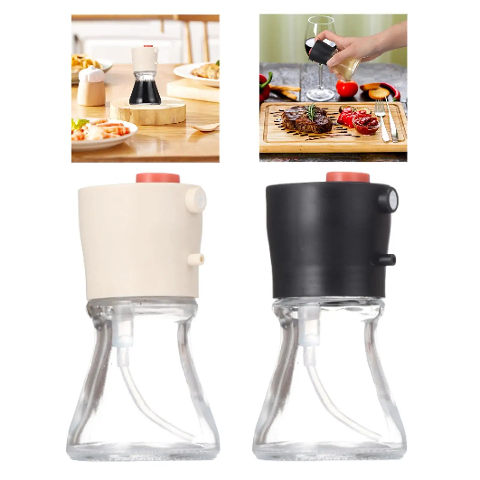 Oil Spray Bottle Easy to Control Leakproof Kitchen Gadget 80ml Oil Dispenser Bottle for Baking Frying Picnics Making Salad BBQ
Oil Spray Bottle Easy to Control Leakproof Kitchen Gadget 80ml Oil Dispenser Bottle for Baking Frying Picnics Making Salad BBQ