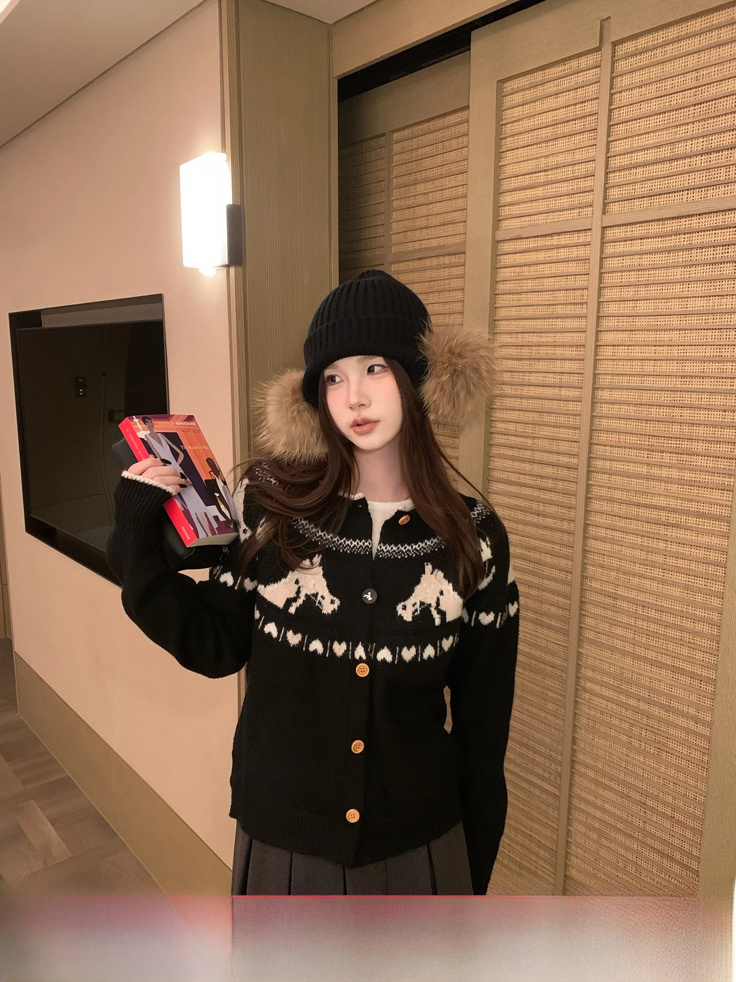 Soft Woolly Sweater Cardigan Women's Autumn Winter Versatile Slimming Knitted Outerwear Casual Sle Long Sve round Ne
Soft Woolly Sweater Cardigan Women's Autumn Winter Versatile Slimming Knitted Outerwear Casual Sle Long Sve round Ne