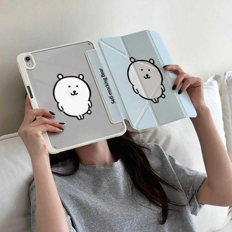 Anime Chiikawa Haniwa Tri-Fold Protective Case for IPad Air7 9 10 11 Pro 2025 Mini 8.3 Blue Stand Cute Kawaii Shockproof 2026New
Anime Chiikawa Haniwa Tri-Fold Protective Case for IPad Air7 9 10 11 Pro 2025 Mini 8.3 Blue Stand Cute Kawaii Shockproof 2026New