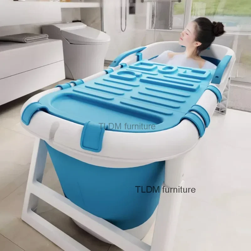Foldable Bath Tub Full Body Adult Large Bathtub with lid Portable Bathtubs Adult Household Children's Thickened Bath Bidet Z
Foldable Bath Tub Full Body Adult Large Bathtub with lid Portable Bathtubs Adult Household Children's Thickened Bath Bidet Z
