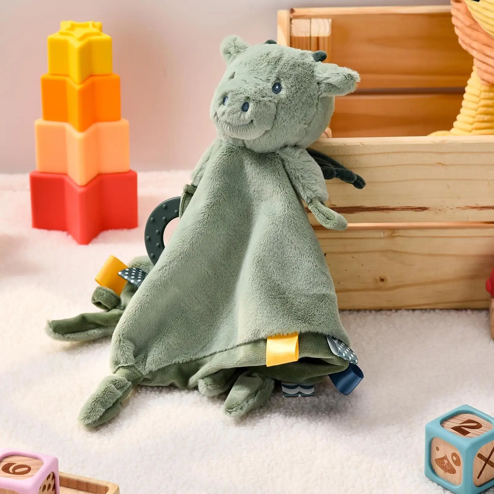 Kids Security Blanket Washable Soft Velvet Cute Doll Child Security Blanket With Stuffed Animal For Boys Girls Nursery Daycare
Kids Security Blanket Washable Soft Velvet Cute Doll Child Security Blanket With Stuffed Animal For Boys Girls Nursery Daycare