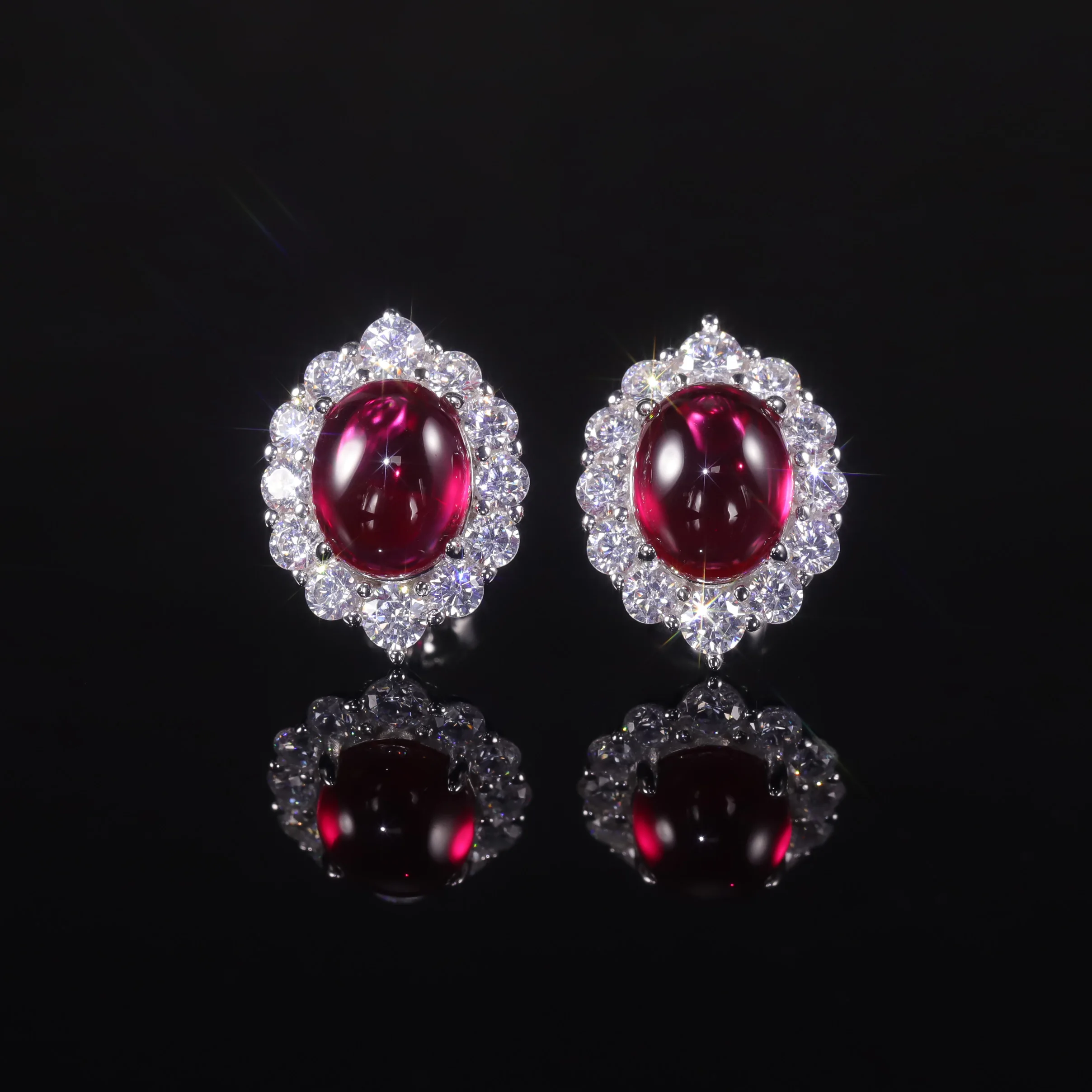 Уникальные серьги-гвоздики в виде балерины GEM'S 8x10 мм, винтажные серьги в виде овального рубина для помолвки, серебряные серьги для невесты
Уникальные серьги-гвоздики в виде балерины GEM'S 8x10 мм, винтажные серьги в виде овального рубина для помолвки, серебряные серьги для невесты