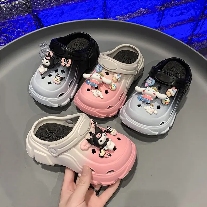 Girls Cartoon Garden Shoes Summer New Indoor Soft Soled Shoes Children's Beach Two Wear Sandals Slippers Children's Beach Shoes
Girls Cartoon Garden Shoes Summer New Indoor Soft Soled Shoes Children's Beach Two Wear Sandals Slippers Children's Beach Shoes