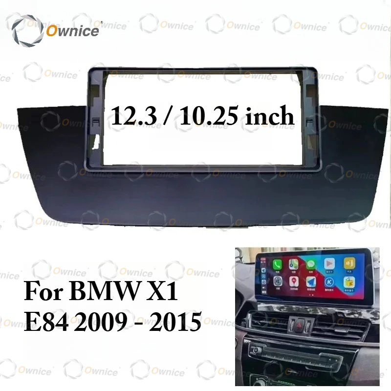Ownice F3 12,3 10,25-дюймовый автомобильный адаптер рамки Fascia Canbus Android Монтажная панель Комплект автомобильного радио Android для BMW X1 E84 2009-2015
Ownice F3 12,3 10,25-дюймовый автомобильный адаптер рамки Fascia Canbus Android Монтажная панель Комплект автомобильного радио Android для BMW X1 E84 2009-2015