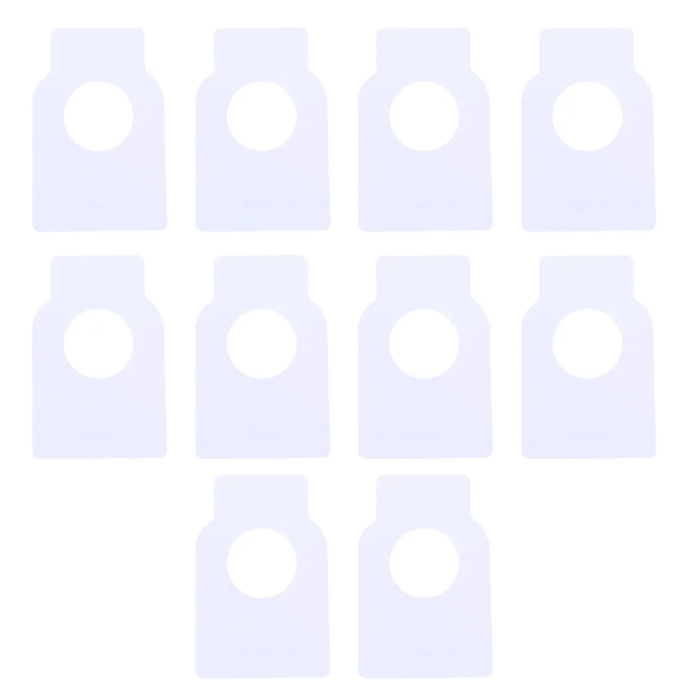 100pcs Bottle Labels Double Side Blank Double Side Blank Tags Tags PVC Creative Hangtags Reusable Erasable DIY Bar Tools
100pcs Bottle Labels Double Side Blank Double Side Blank Tags Tags PVC Creative Hangtags Reusable Erasable DIY Bar Tools