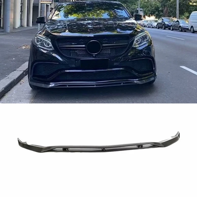 For Benz W292 Gle Coupe Gle63 Real Carbon Fiber Front Bumper Lip Diffuser Spoiler Car Body Kit 2014-2019
For Benz W292 Gle Coupe Gle63 Real Carbon Fiber Front Bumper Lip Diffuser Spoiler Car Body Kit 2014-2019