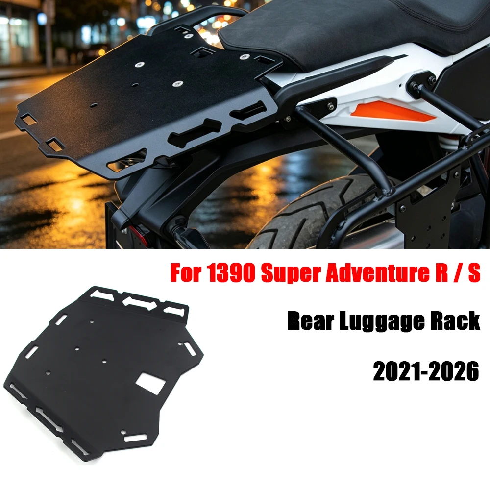 1390 Super ADVR/S 2021-2026 Motorcycle Rear Luggage Rack Kit For 1390 Super Adventure R / S Luggage rack rear shelf Accessories
1390 Super ADVR/S 2021-2026 Motorcycle Rear Luggage Rack Kit For 1390 Super Adventure R / S Luggage rack rear shelf Accessories