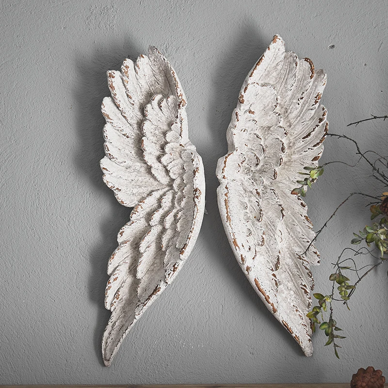 French retro angel wings pendant, old and broken wall decoration villa model room apartment background wall creativity
French retro angel wings pendant, old and broken wall decoration villa model room apartment background wall creativity