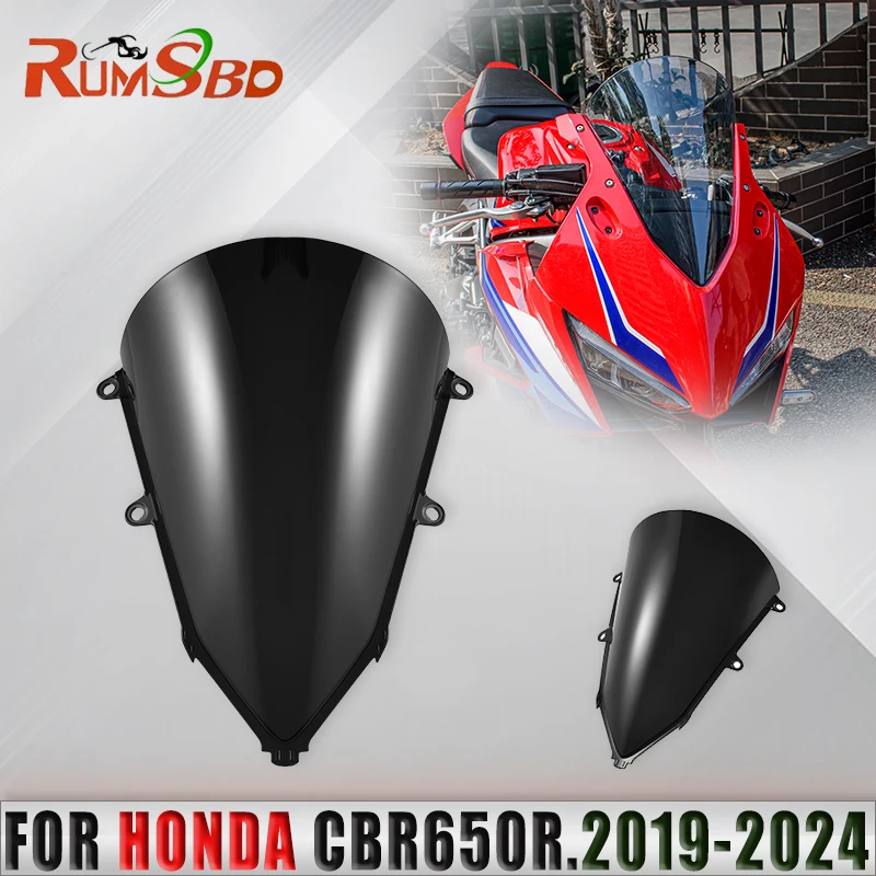 Motorcycle Double Bubble Front Windshield Windscreen Wind Deflector Street For Honda CBR650R 2019 2020 2021 2022 2023 2024
Motorcycle Double Bubble Front Windshield Windscreen Wind Deflector Street For Honda CBR650R 2019 2020 2021 2022 2023 2024