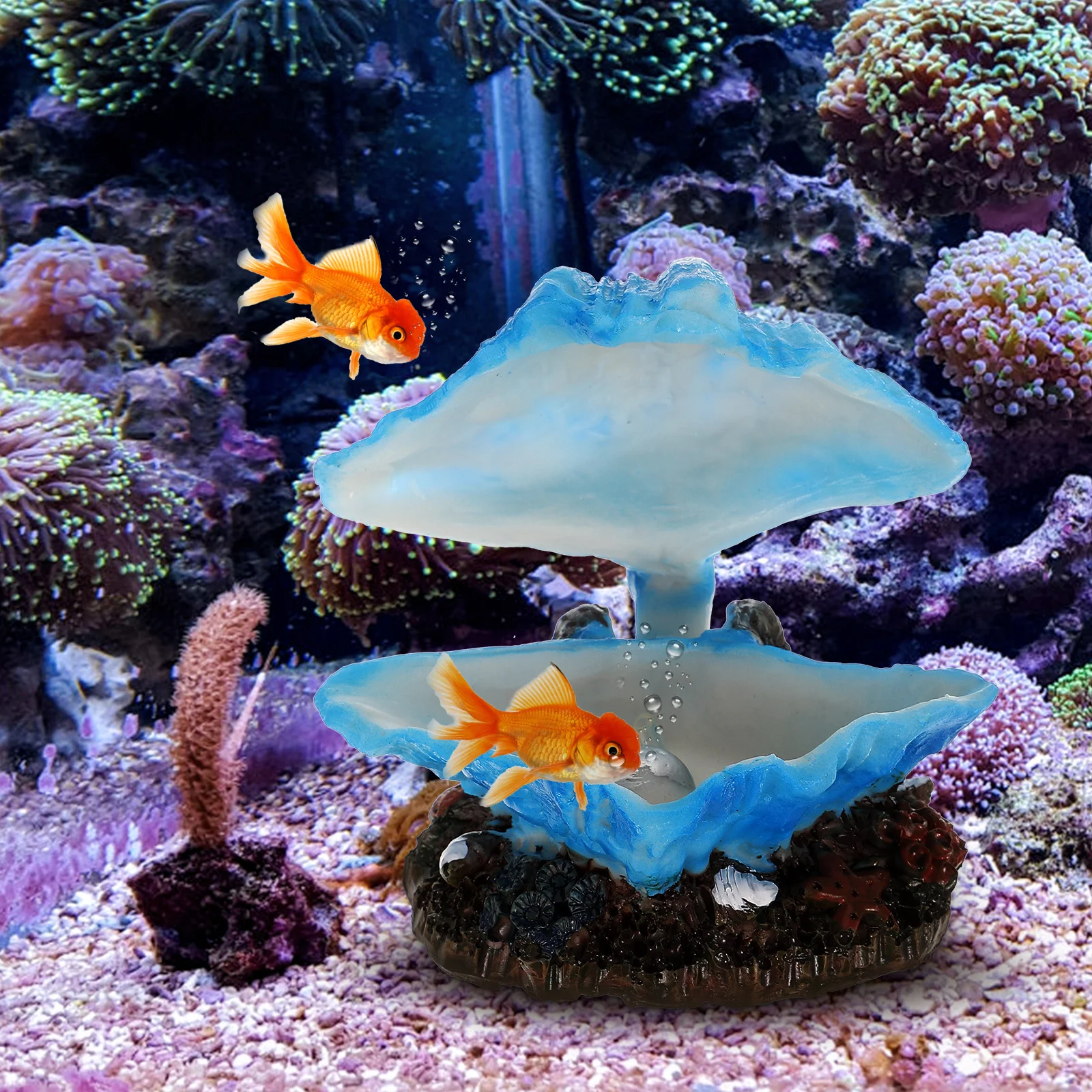 1pcs Resin Decorbubble Making Ornament Aquarium Decoration Fake Shell Hideout Small Sea Shells Fish Accessories Water Tank
1pcs Resin Decorbubble Making Ornament Aquarium Decoration Fake Shell Hideout Small Sea Shells Fish Accessories Water Tank