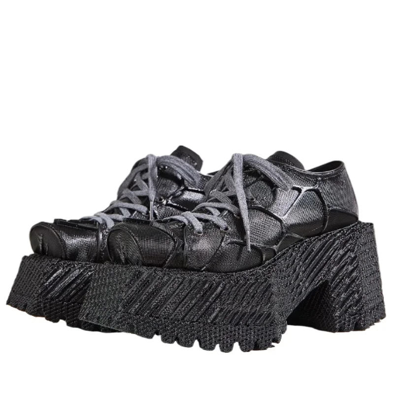 Genuine Leather Square Toe Shoes for Women's British High Heels Thick Soled Height Increasing Shoes Pig Nose Ugly and Cute Shoes
Genuine Leather Square Toe Shoes for Women's British High Heels Thick Soled Height Increasing Shoes Pig Nose Ugly and Cute Shoes