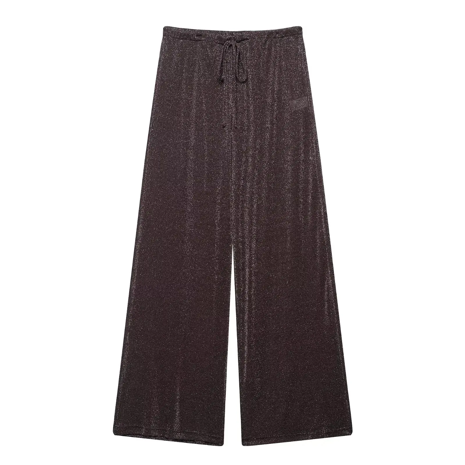 Vintage Brown Pants Women Outfit Wide Leg Drawstring Trousers Autumn Lady Elegant Lazy Style
Vintage Brown Pants Women Outfit Wide Leg Drawstring Trousers Autumn Lady Elegant Lazy Style