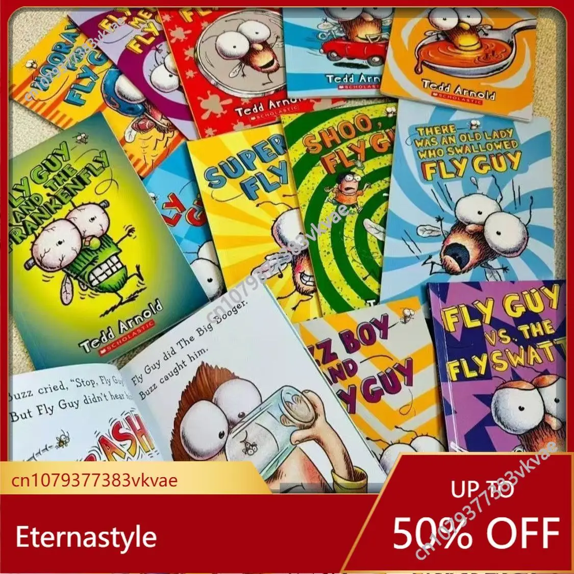 Books of Fly Guys English Version Fly Guys English Chapter Gift Box 21 + 1 Free TranslationLibro
Books of Fly Guys English Version Fly Guys English Chapter Gift Box 21 + 1 Free TranslationLibro
