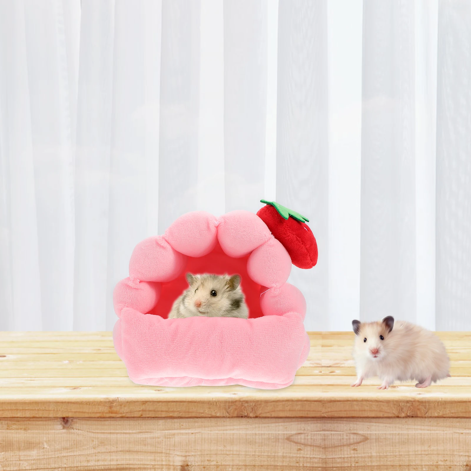 1Pcs Warm Cotton Nest for Hamster Rabbit Small Pets - Cozy Soft Bed House with Cute Design, Ideal Winter Sleeping Hideout and
1Pcs Warm Cotton Nest for Hamster Rabbit Small Pets - Cozy Soft Bed House with Cute Design, Ideal Winter Sleeping Hideout and