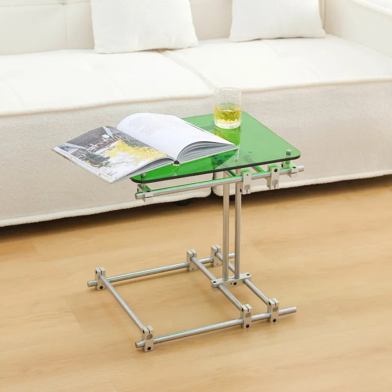 Modern Acrylic Side Table with Wheels Mobile Bedside Desk & Sturdy Sofa Tea Table Space-Saving Furniture for Small Apartments
Modern Acrylic Side Table with Wheels Mobile Bedside Desk & Sturdy Sofa Tea Table Space-Saving Furniture for Small Apartments