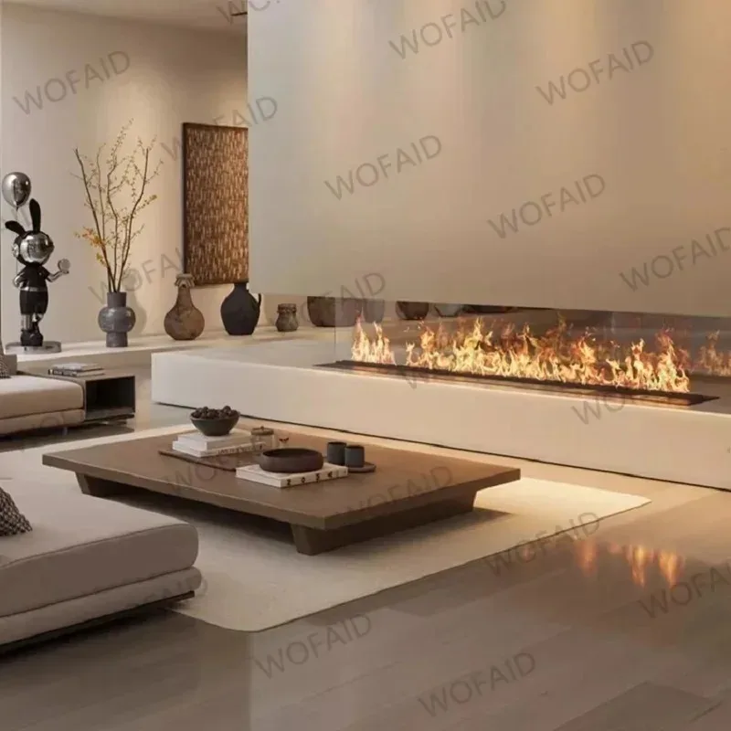 Smart 3D Interior Decoration Mist Fireplace with Remote Control/APP Control 7 Colors LED Flame Effect Humidifier Steam Fireplace 
Smart 3D Interior Decoration Mist Fireplace with Remote Control/APP Control 7 Colors LED Flame Effect Humidifier Steam Fireplace