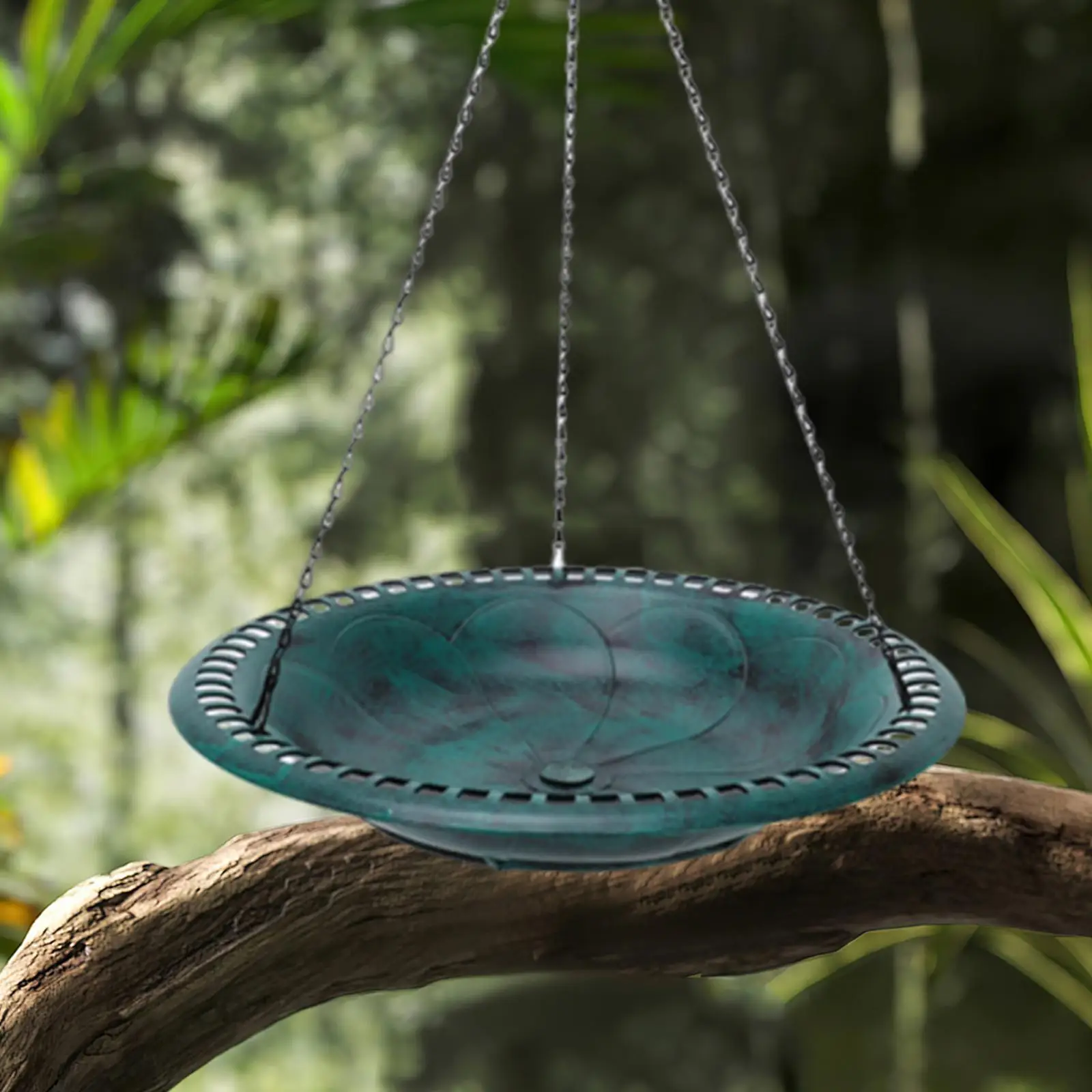 Bird Feeder Bowl 43cm for Doves And with 21inch Chain for Water Or Seed
Bird Feeder Bowl 43cm for Doves And with 21inch Chain for Water Or Seed