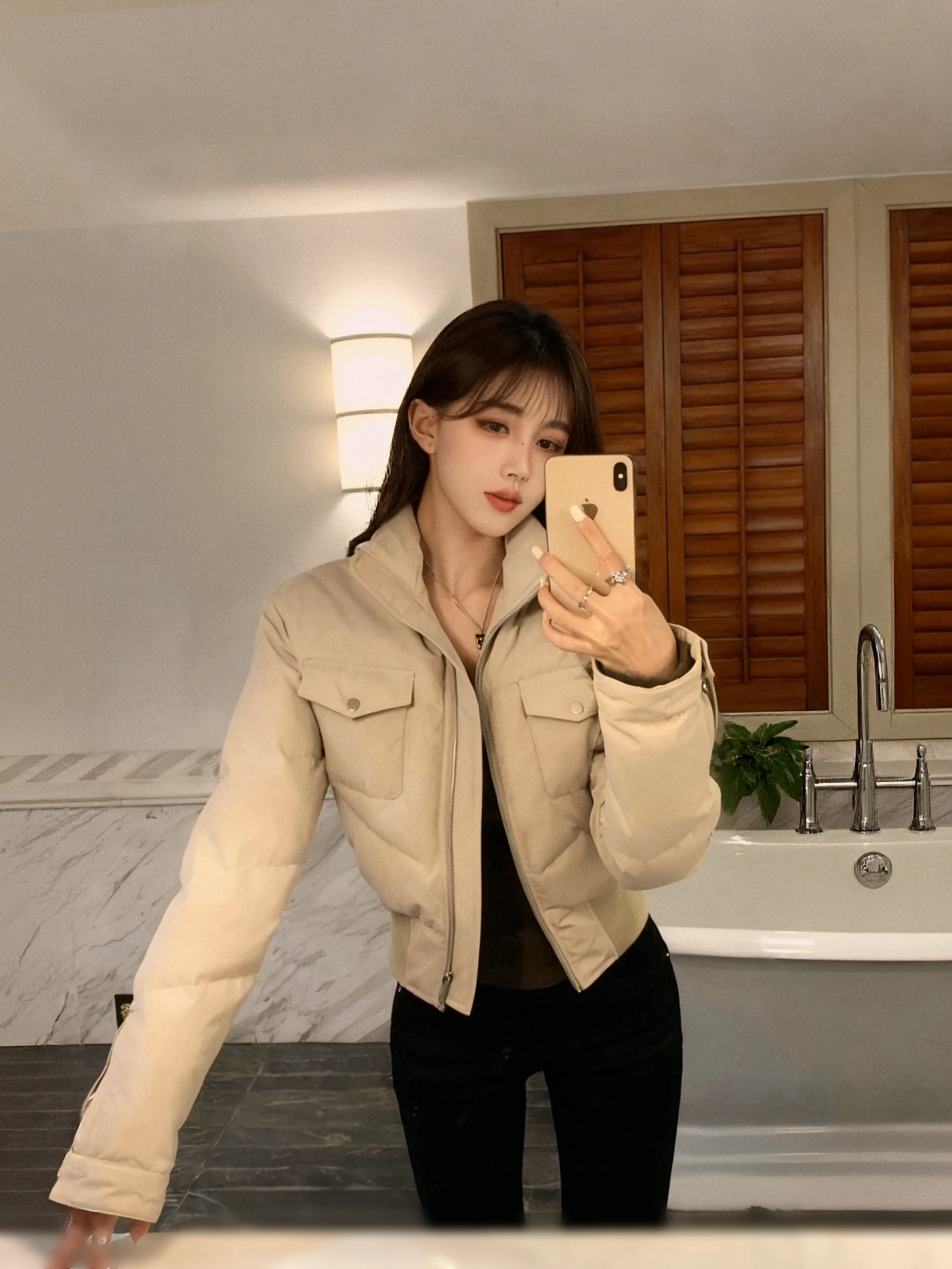 Корейская ретро-куртка из утолщенного хлопка для женщин, осенне-зимняя новинка, приталенная, с эффектом утяжки талии, премиум-качество
Корейская ретро-куртка из утолщенного хлопка для женщин, осенне-зимняя новинка, приталенная, с эффектом утяжки талии, премиум-качество