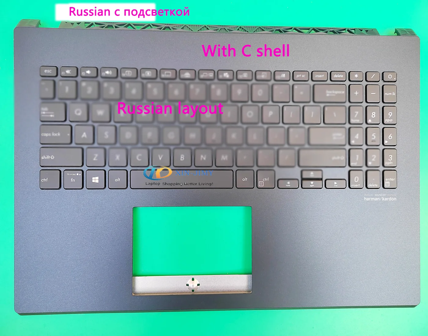 Keyboard for Asus X571 A571 X571F X571GD X571GT X571U K571 K571GT Mars15 VX60 VX60GT с подсветкой C shell Russian layout
Keyboard for Asus X571 A571 X571F X571GD X571GT X571U K571 K571GT Mars15 VX60 VX60GT с подсветкой C shell Russian layout