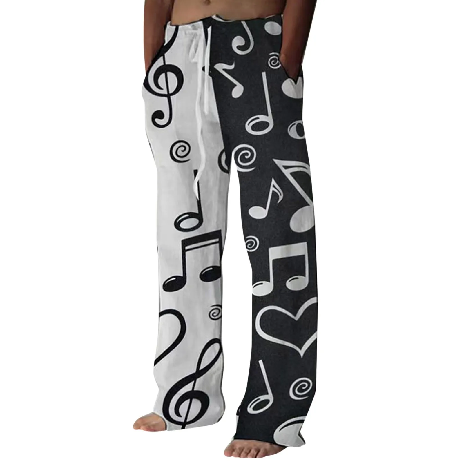 Summer Beach Pants for Men with Pockets Sweatpants Athletic Lounge Pants Men's Loose Fit Casual Lightweight Elastic Waist
Summer Beach Pants for Men with Pockets Sweatpants Athletic Lounge Pants Men's Loose Fit Casual Lightweight Elastic Waist