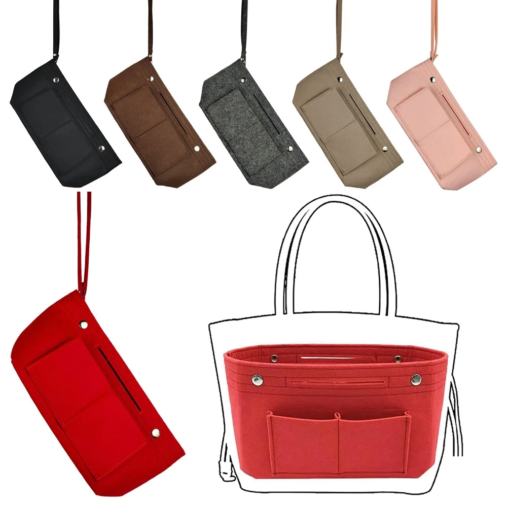 Soft Felt Insert Bag Multipocket Rectangular Women Useful Bag Handbag Foldable Large Capacity Make up Organizer
Soft Felt Insert Bag Multipocket Rectangular Women Useful Bag Handbag Foldable Large Capacity Make up Organizer