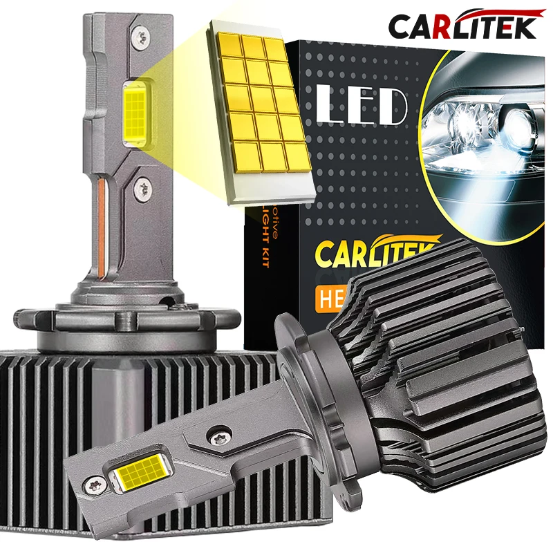 CARLitek D3S D1S LED Headlight D2S D4S D5S D8S HID Xenon 35/70W Upgrade Car Light Bulb Turbo LED 1:1 Plug&Play D1R D2R D3R 6000K
CARLitek D3S D1S LED Headlight D2S D4S D5S D8S HID Xenon 35/70W Upgrade Car Light Bulb Turbo LED 1:1 Plug&Play D1R D2R D3R 6000K
