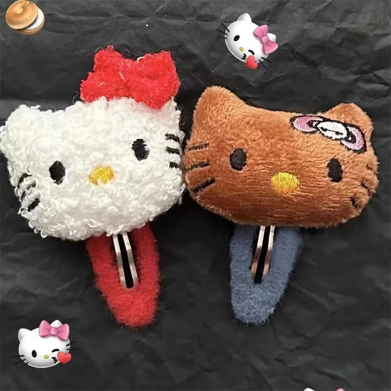 Sanrio New Kawaii HelloKitty Hairpin Anime Cartoon Cute Cat Beautiful Girl Children Sweet Hair Accessories Birthday Student Gift
Sanrio New Kawaii HelloKitty Hairpin Anime Cartoon Cute Cat Beautiful Girl Children Sweet Hair Accessories Birthday Student Gift