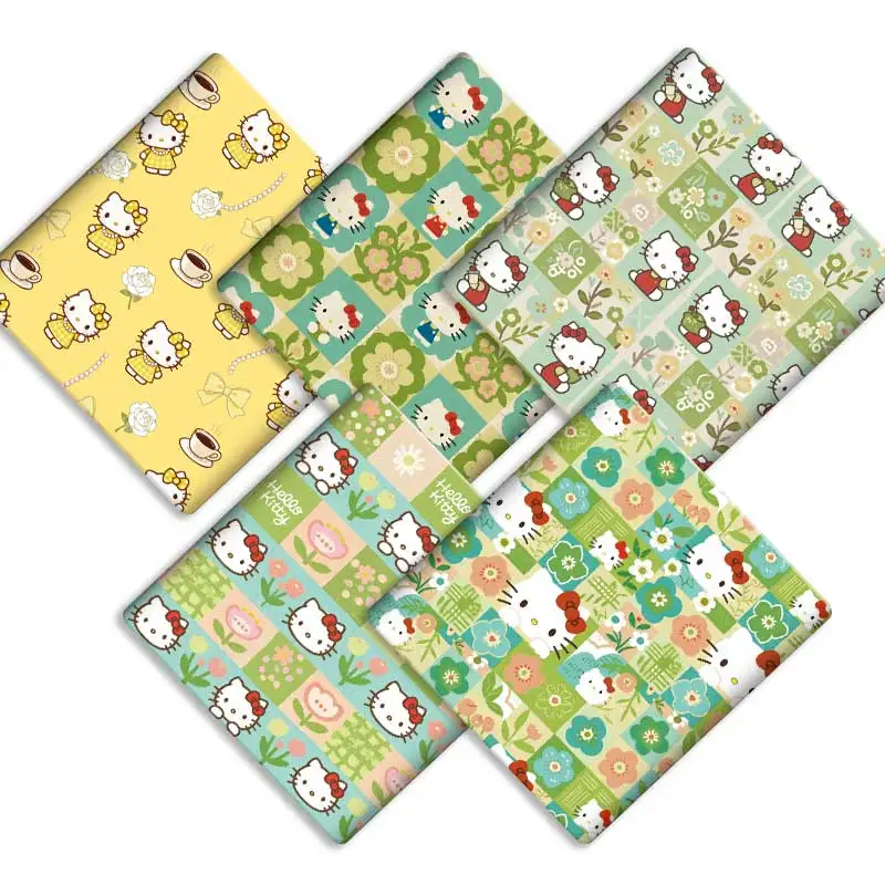 Ткань Sanrio DIY, 140x50 см, хлопковая, для пэчворка, детского домашнего текстиля, шитья кукольных платьев, штор, полиэстер-хлопок
Ткань Sanrio DIY, 140x50 см, хлопковая, для пэчворка, детского домашнего текстиля, шитья кукольных платьев, штор, полиэстер-хлопок