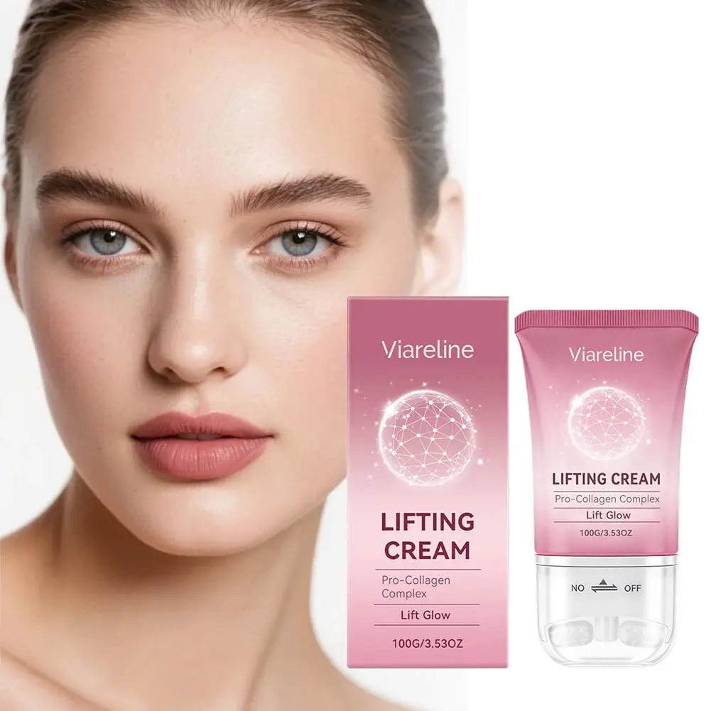 Viareline Peptide Face &neck Lifting Firming Cream,Pro-Collagen Neck Cream With Roller Massager Cream Sticks Repair Tighten Skin
Viareline Peptide Face &neck Lifting Firming Cream,Pro-Collagen Neck Cream With Roller Massager Cream Sticks Repair Tighten Skin