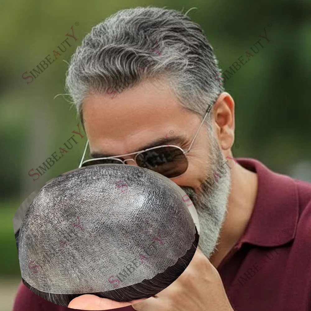Undetectable Grey 1B80 1B65 Silicon Male Wig Durable Human Hair Old Men Toupee Thin Skin PU Natural Hairline Cheap Capillary Pro
Undetectable Grey 1B80 1B65 Silicon Male Wig Durable Human Hair Old Men Toupee Thin Skin PU Natural Hairline Cheap Capillary Pro