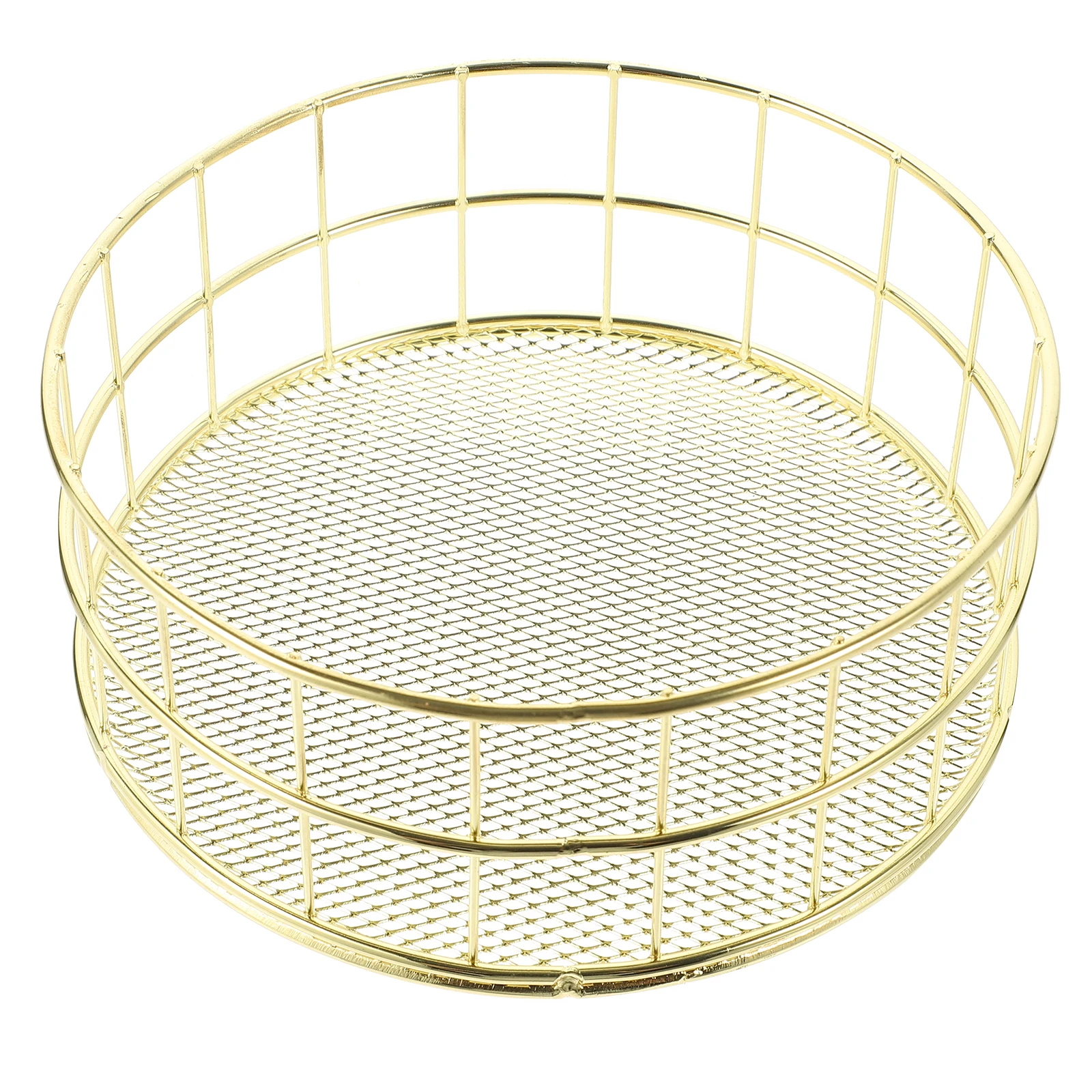 Office Storage Basket Iron Desk Organizer Luxury Gold Mesh Baskets for Closet Bedroom Kitchen Functional Draining Design Easy
Office Storage Basket Iron Desk Organizer Luxury Gold Mesh Baskets for Closet Bedroom Kitchen Functional Draining Design Easy