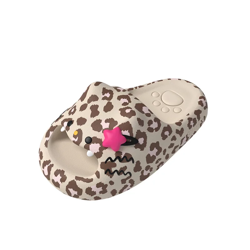 2026 cute cartoon leopard print hairpin kitten claw slippers female new thick bottom home non-slip couple cool slippers male
2026 cute cartoon leopard print hairpin kitten claw slippers female new thick bottom home non-slip couple cool slippers male