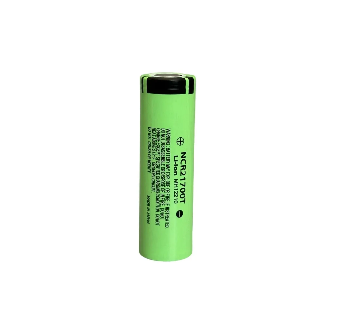 Panasonic NCR21700T lithium-ion rechargeable battery 4800mAh 3.7 V 40A high discharge battery high drain lithium-ion battery
Panasonic NCR21700T lithium-ion rechargeable battery 4800mAh 3.7 V 40A high discharge battery high drain lithium-ion battery