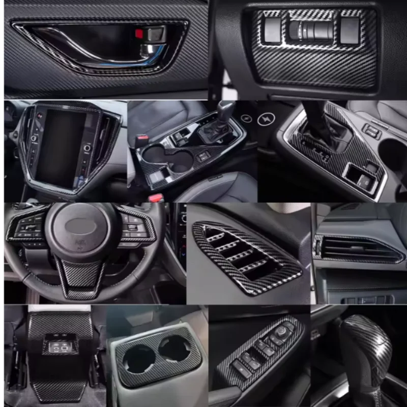 LHD For Subaru Crosstrek 2024 - 2025 ABS Carbon Fiber Gear Shift Panel Inner Door Handle Bowl Window Switch Cover Car Accessorie
LHD For Subaru Crosstrek 2024 - 2025 ABS Carbon Fiber Gear Shift Panel Inner Door Handle Bowl Window Switch Cover Car Accessorie