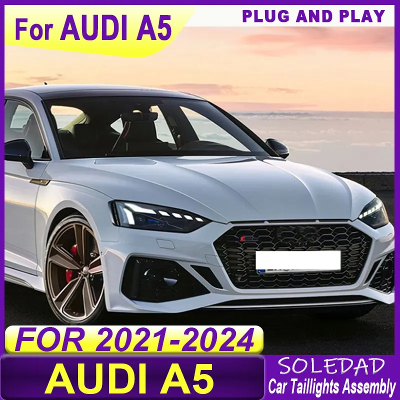 Car LED Head Lamp Assembly for Audi A5 2021 2022 2023 2024 LED Headlight DRL Turn Signal Light Led Projector Auto Accessories
Car LED Head Lamp Assembly for Audi A5 2021 2022 2023 2024 LED Headlight DRL Turn Signal Light Led Projector Auto Accessories