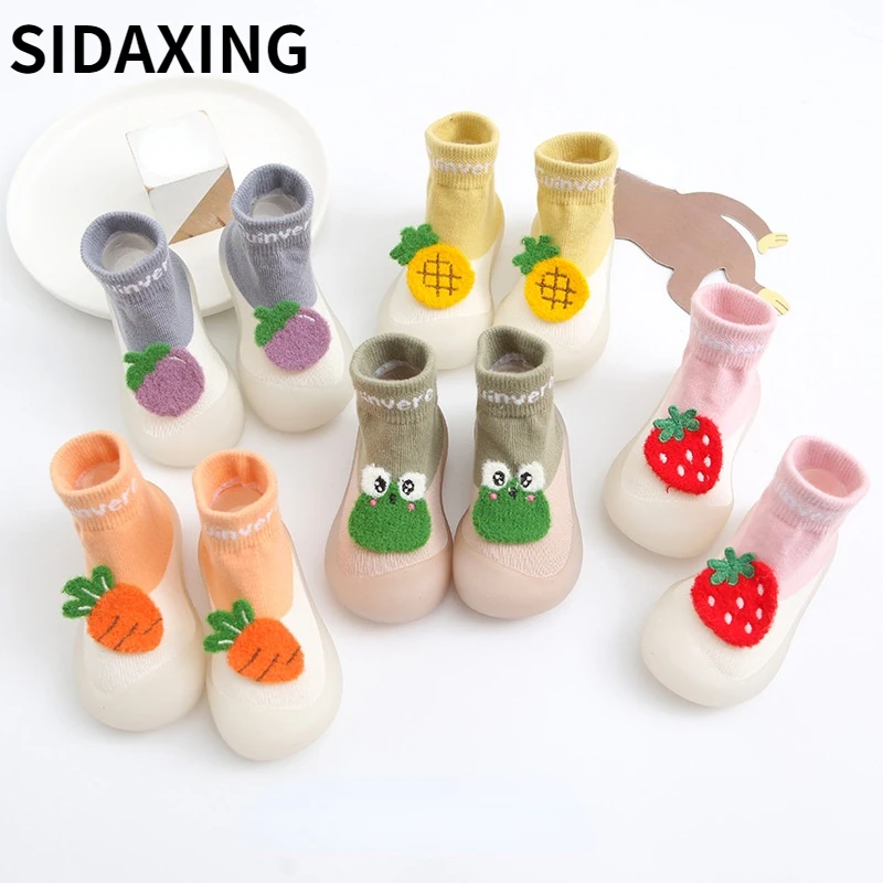 Spring Toddler Shoes Baby New Baby Socks Shoes Mid-tube Color-block Soft-soled Baby Indoor Shoes
Spring Toddler Shoes Baby New Baby Socks Shoes Mid-tube Color-block Soft-soled Baby Indoor Shoes