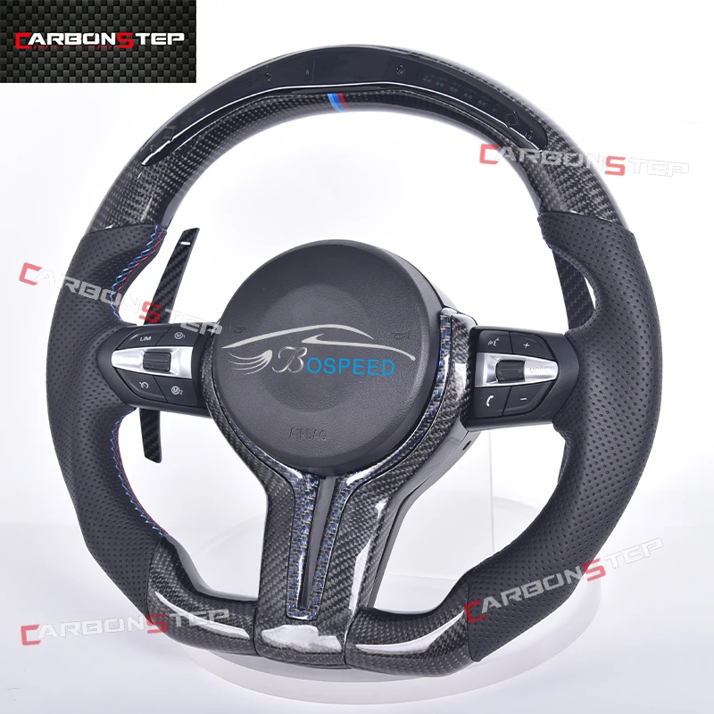 LED Carbon Fiber Steering Wheel For Bmw E46 M3 E38 E39 E83 E60 E70 E71 E72 E53 E89 E92 E93 E81 E87 E84 E82 X1 X2 X3 X4 X5 X6
LED Carbon Fiber Steering Wheel For Bmw E46 M3 E38 E39 E83 E60 E70 E71 E72 E53 E89 E92 E93 E81 E87 E84 E82 X1 X2 X3 X4 X5 X6