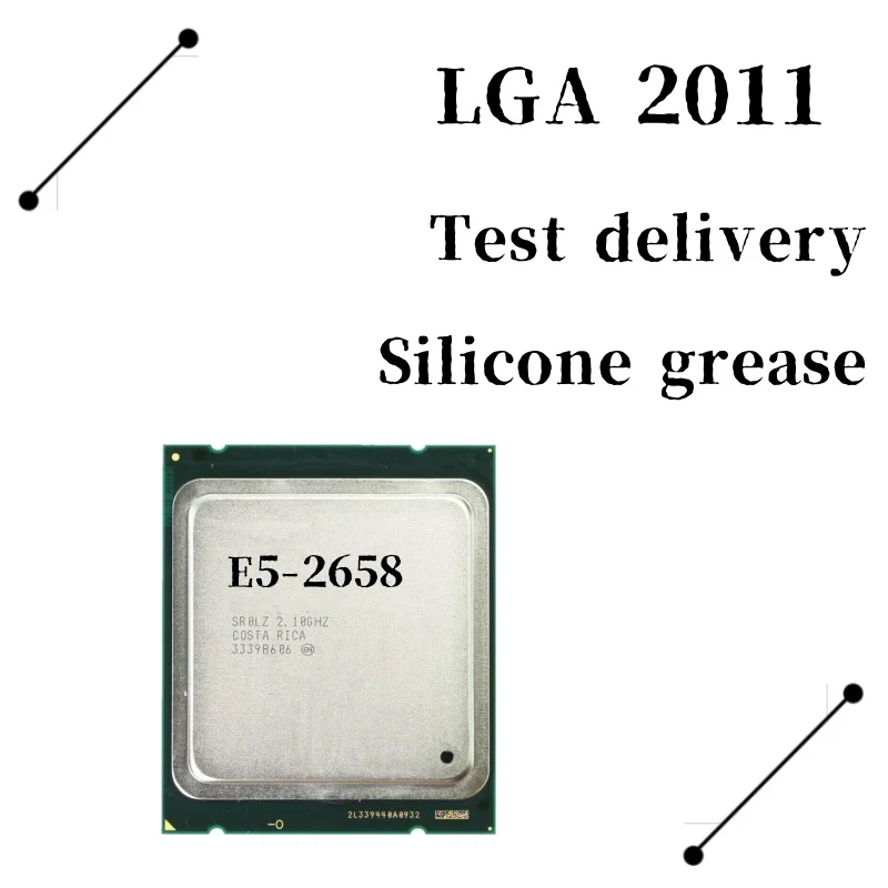 E5-2658 Оригинальный процессор Intel Xeon E5 2658 2,1G, 8 ядер, 20 МБ DDR3, 1333 МГц, 95 Вт
E5-2658 Оригинальный процессор Intel Xeon E5 2658 2,1G, 8 ядер, 20 МБ DDR3, 1333 МГц, 95 Вт