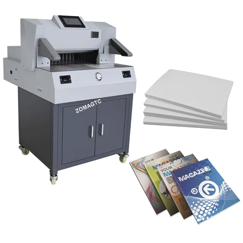 Zomagtc Manual Electric 500V9 Paper Cutter Guillotine Paper Cutting Machine Price For Sale High Quality A3 Size Cutter Machine
Zomagtc Manual Electric 500V9 Paper Cutter Guillotine Paper Cutting Machine Price For Sale High Quality A3 Size Cutter Machine