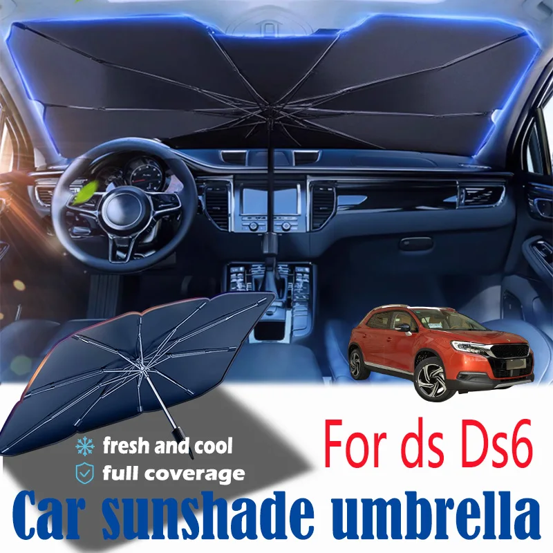 For ds Ds6 front windshield panel, sun visor, summer accessories, heat insulation, sun shading,or sun protection
For ds Ds6 front windshield panel, sun visor, summer accessories, heat insulation, sun shading,or sun protection