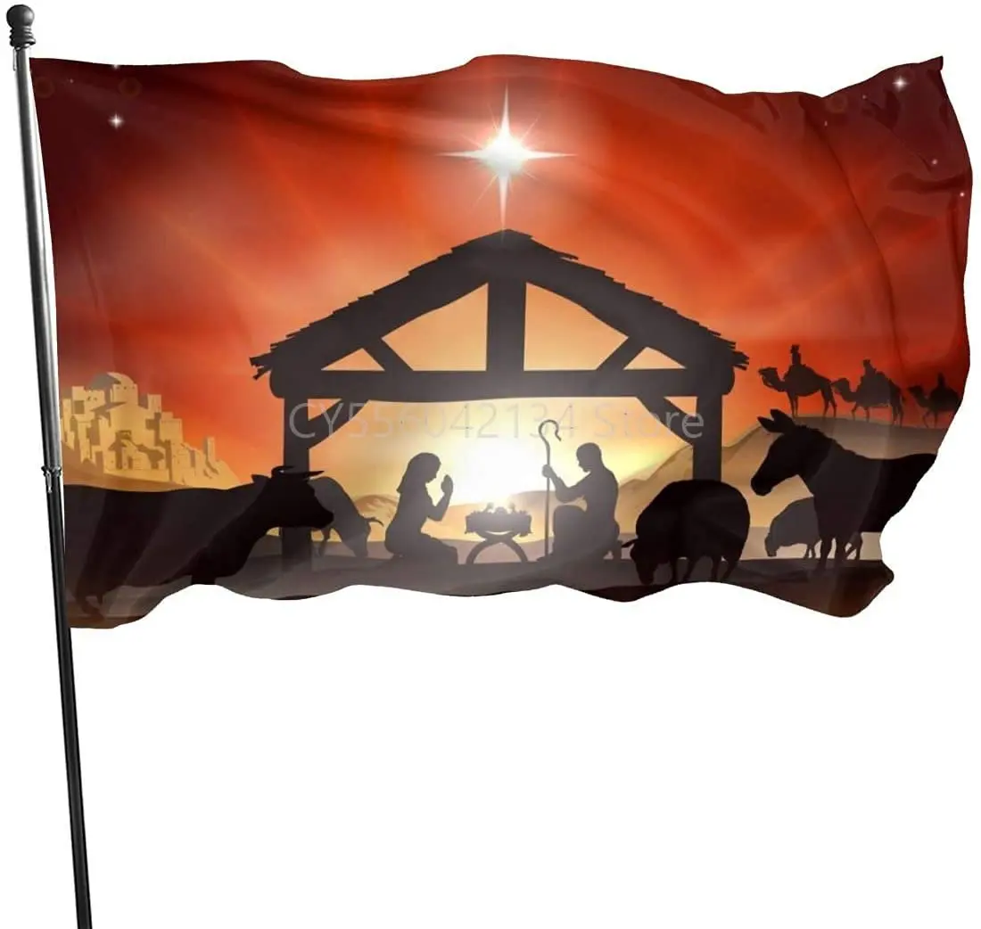 Winter Christmas Scene Story Flag 3x5ft Polyester Banner Garden Yard House Flags Indoor and Outdoor Sport Decoration
Winter Christmas Scene Story Flag 3x5ft Polyester Banner Garden Yard House Flags Indoor and Outdoor Sport Decoration